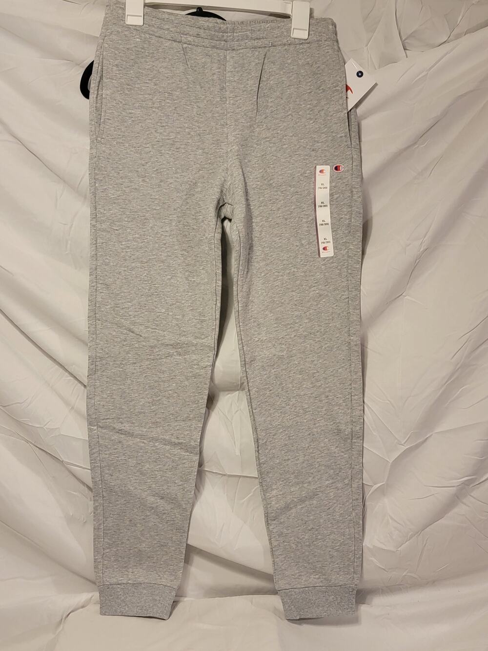 Champion Boys Sweatpant Heather Gray Sz XL 18/20